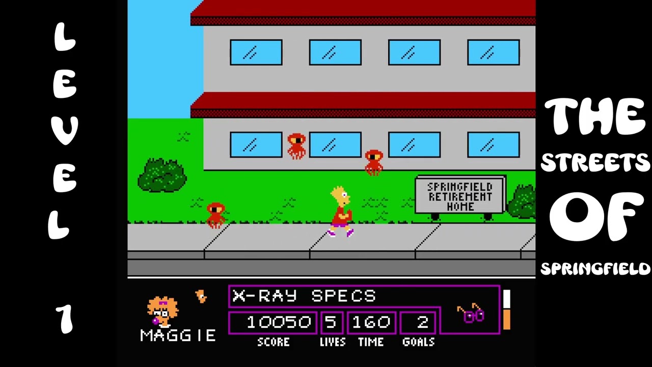 The Simpsons: Bart Vs The Space Mutants NES Review/Walkthrough