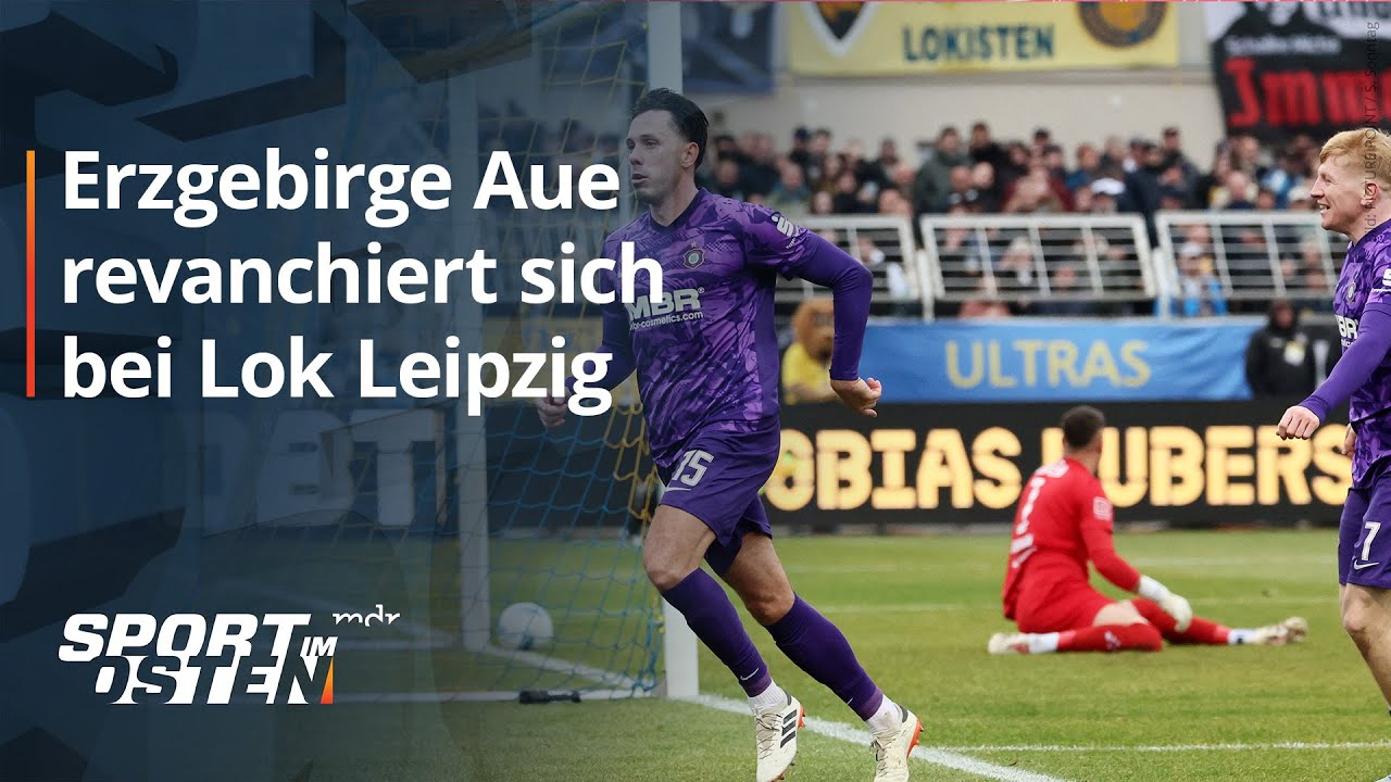 Erzgebirge Aue revanchiert sich für Finalniederlage bei Lok Leipzig | MDR