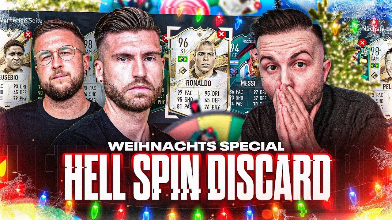REKORD Fut Draft SCHUBST einen ins LOCH 🕳️ ☠️ Prime ICON Hell Spin DISCARD 🎄 FIFA 23