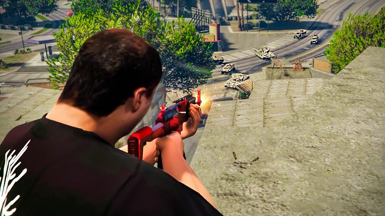 O EXERCITO INVADIU MEU MORRO COM TANQUE DE GUERRA! - GTA RP