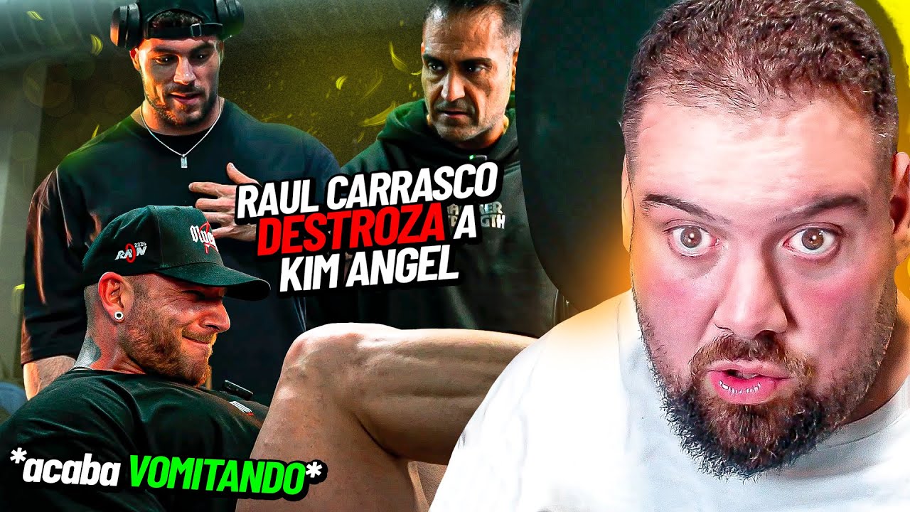RAÚL CARRASCO DESTROZA A KIM ANGEL Y TERMINA VOMITANDO