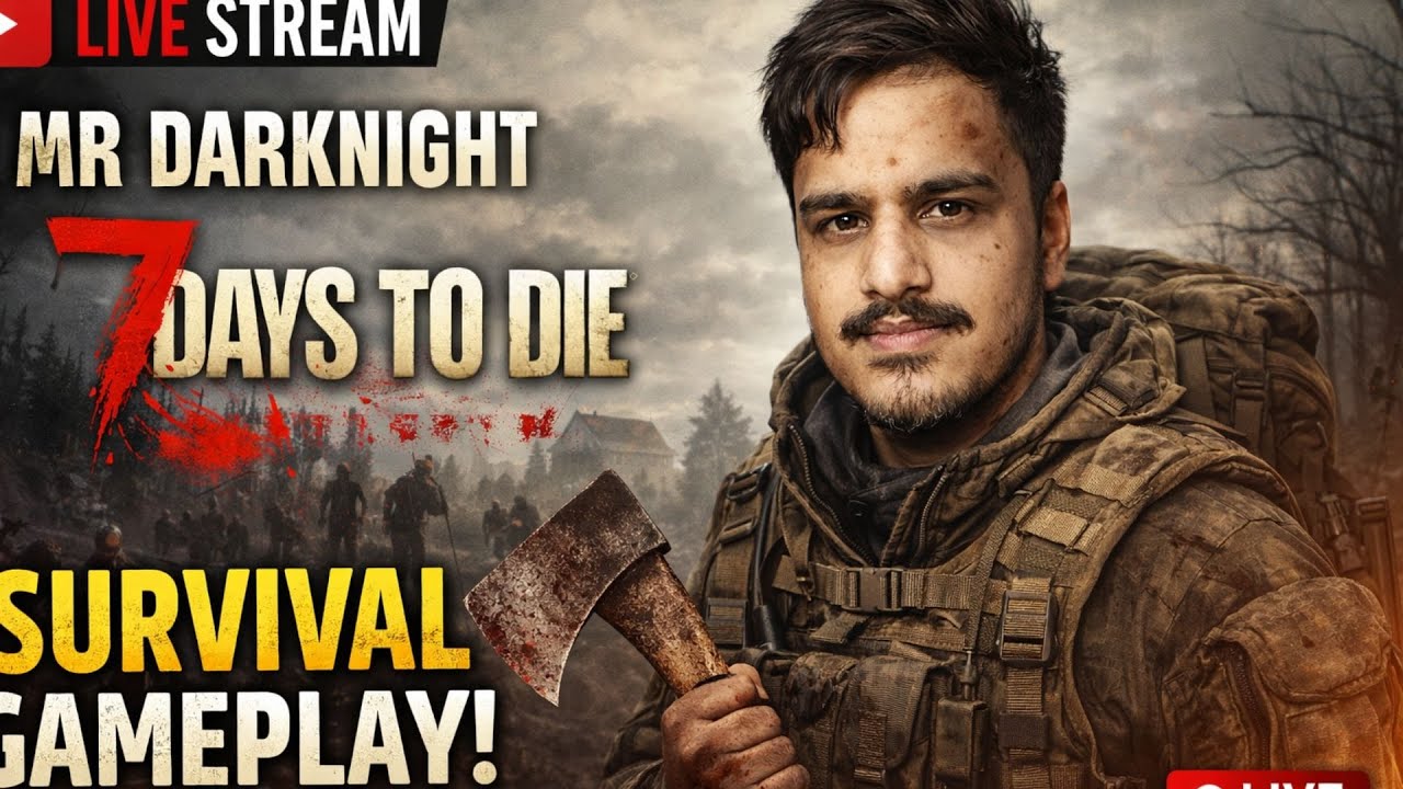 Zombie Hell Mein Phas Gaya 😱 | 7 Days To Die LIVE | @ActiveNandu143  @ABHIPLAYZLIVE01