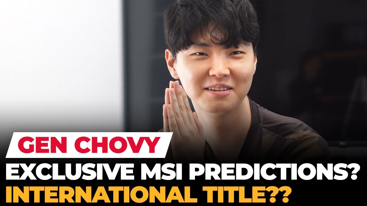 Chovy MSI interview 🎤 English message? Thoughts on Faker's legacy? | Ashley Kang
