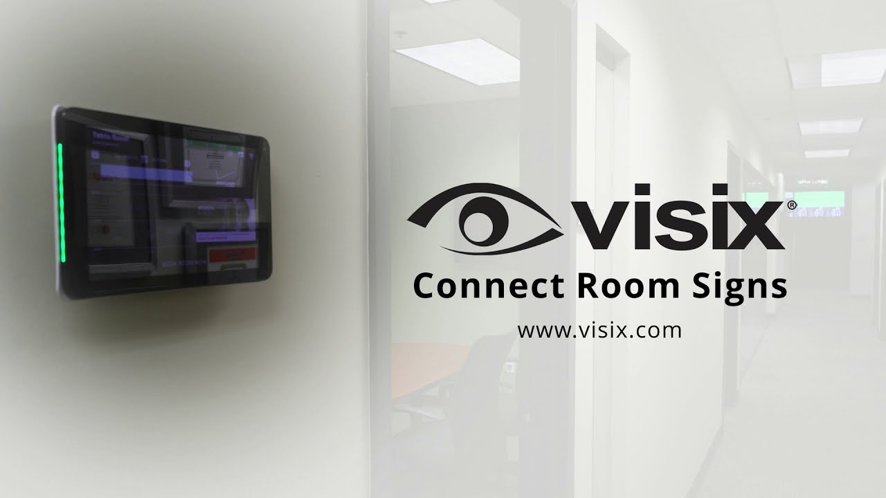 Visix Connect Room Signs Have Even More Options!