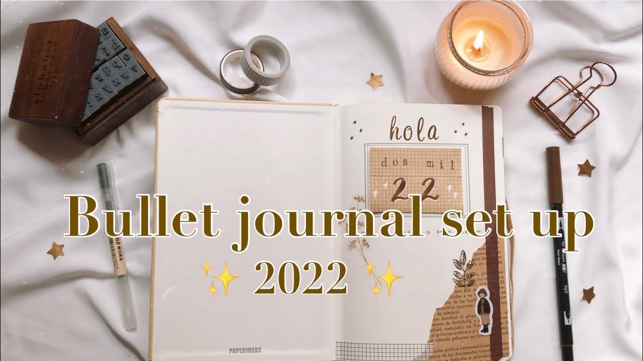 Bullet journal 2022✨ set up// ¿cómo iniciar un bullet journal? 🍂
