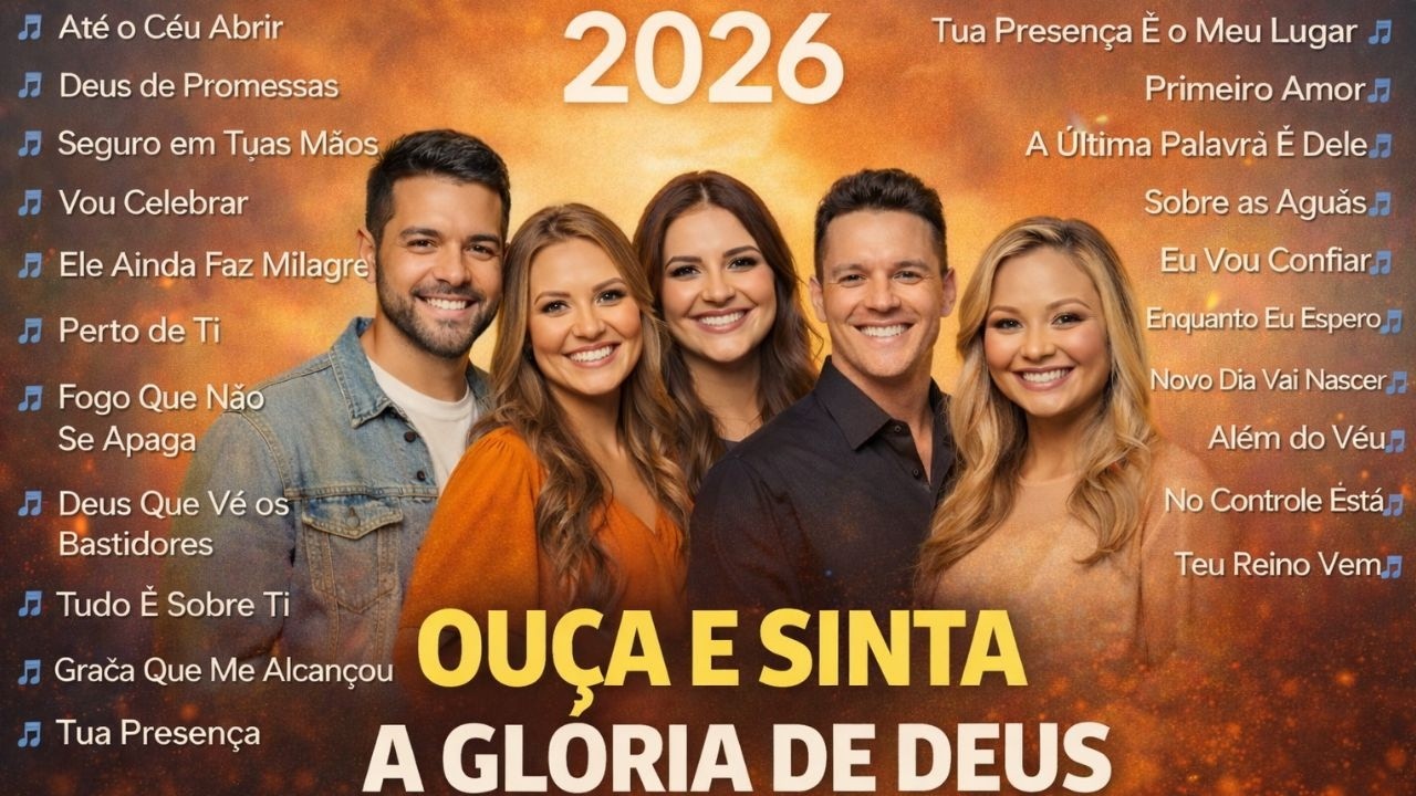 20 HINOS DA PRESENÇA | OUÇA E SINTA A GLÓRIA DE DEUS | Hinos da Presença