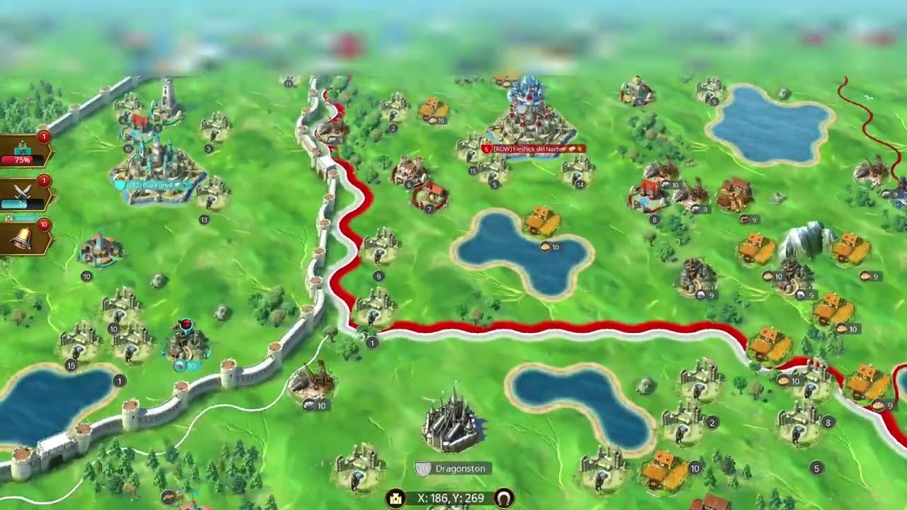 March of empires 544 BCH vs Row