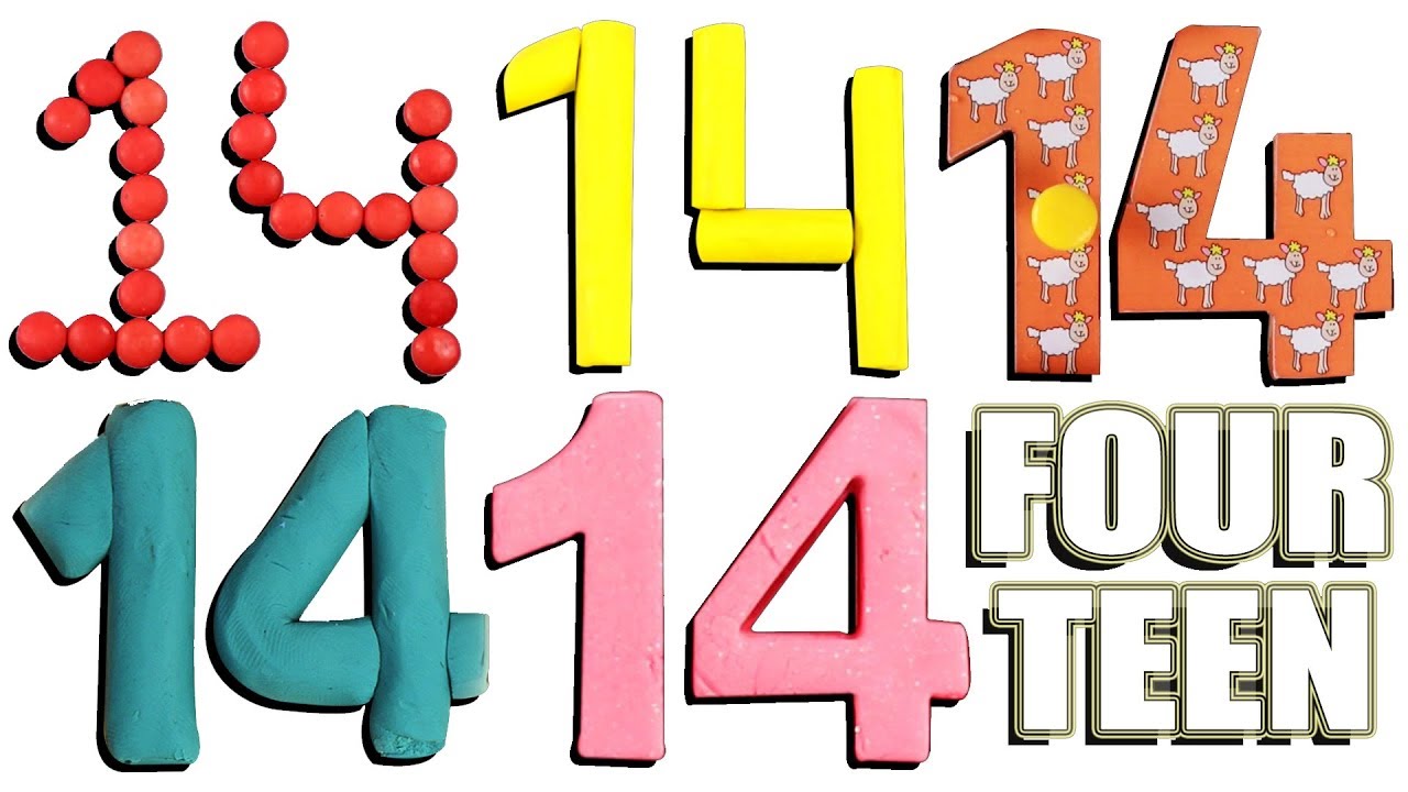 Learn 14 | Learn Number 14 | Learn To Count | 11 to 20 | Number Song | Numbers For Kids | Children