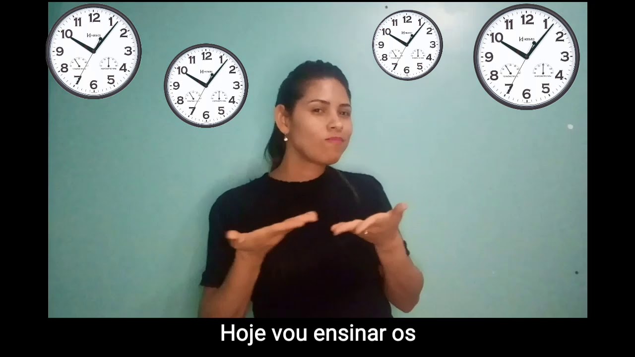 Duração em LIBRAS - Horas minutos e segundos
