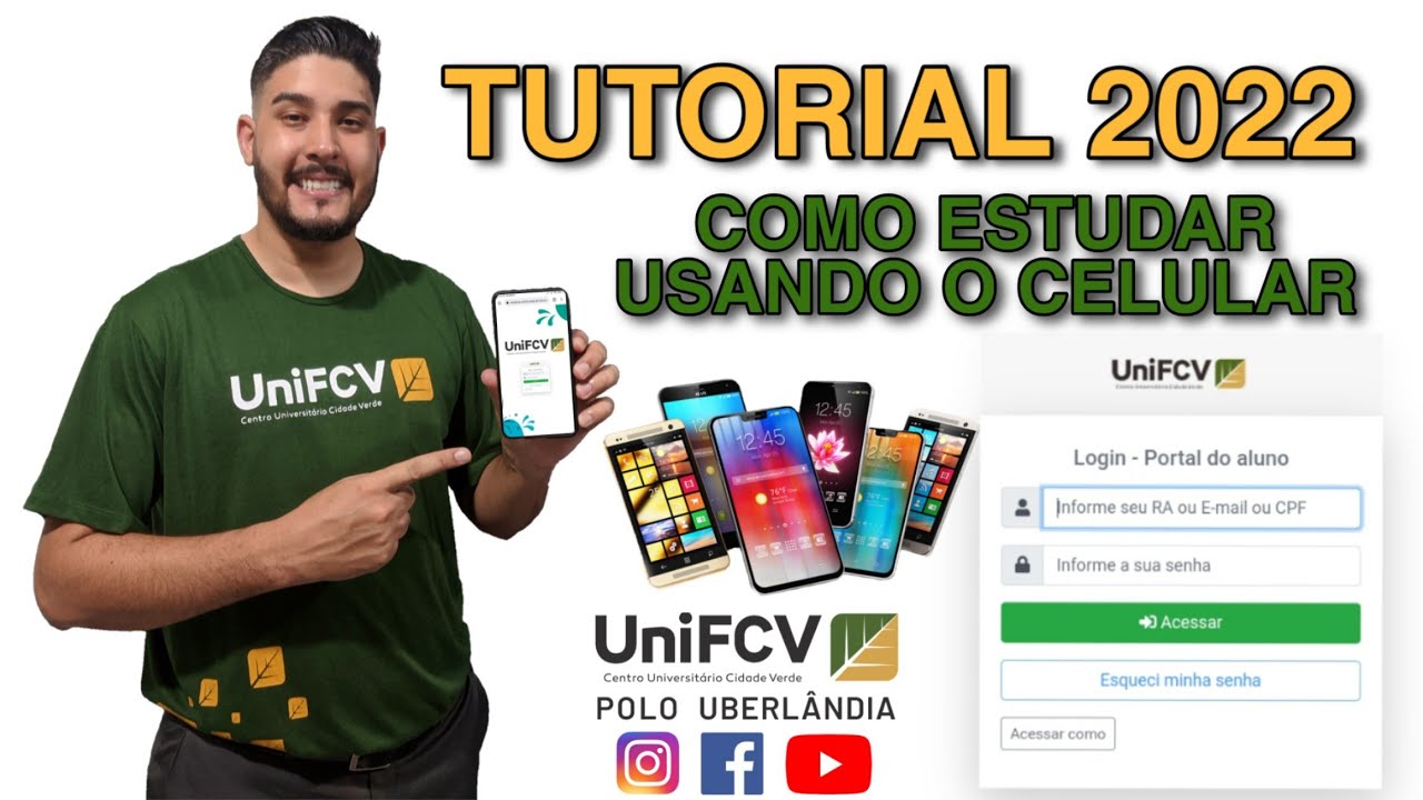 COMO ESTUDAR PELO CELULAR GRADUAÇÃO UNICV