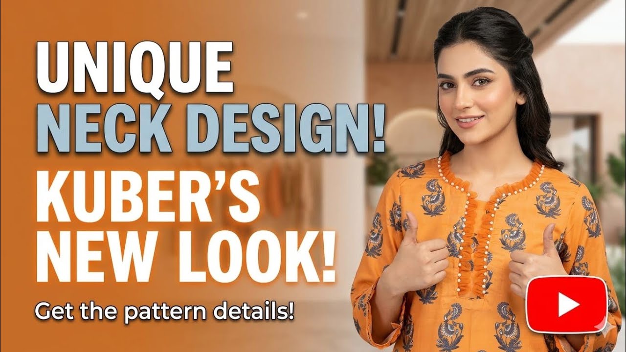 New Amazing Sewing Tricks Beautiful Sewing Kurti Neck Design Idea With Cutting And Stitching 