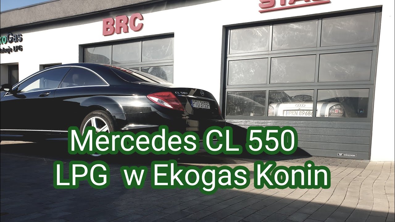 Mercedes CL500 W216 LPG w EkoGas Konin