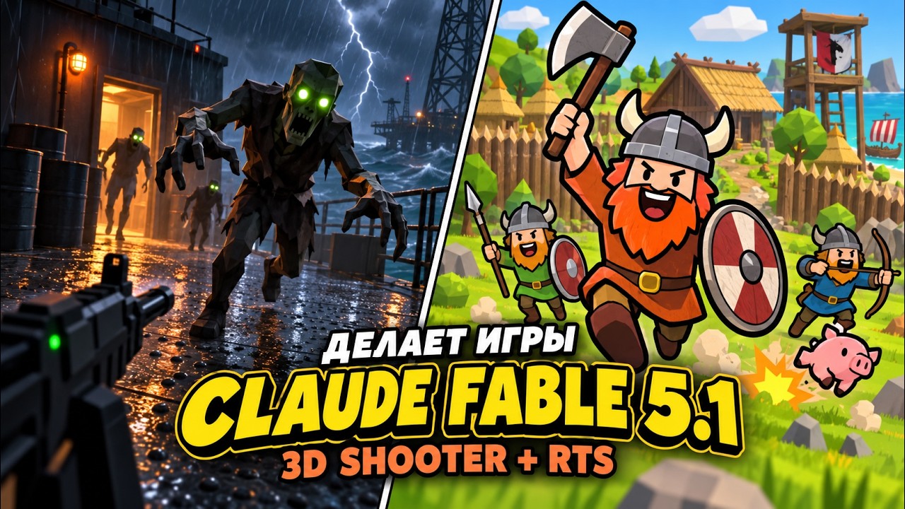 Is Claude Fable 5.1 the best neural network for game vibecoding?