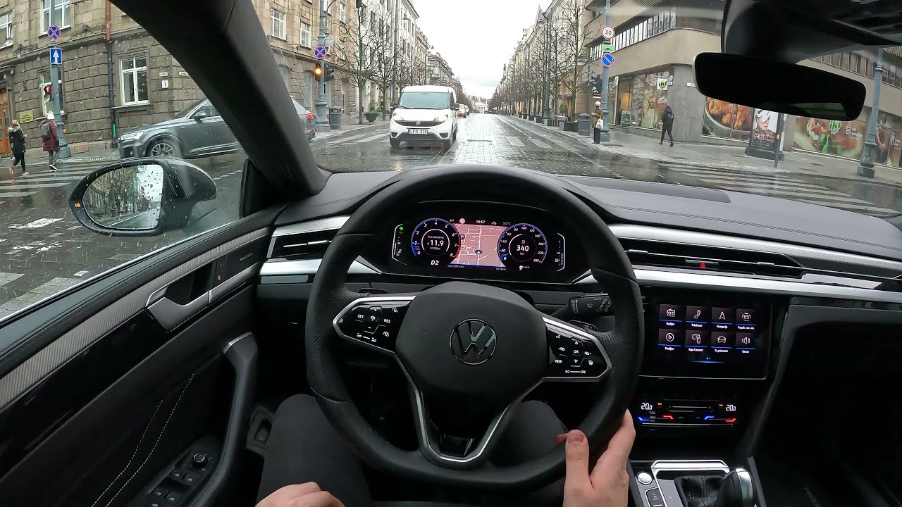 2022 VW Arteon Shooting Brake [R-line] 2.0l 190HP - POV Test Drive - LT car of the year participant