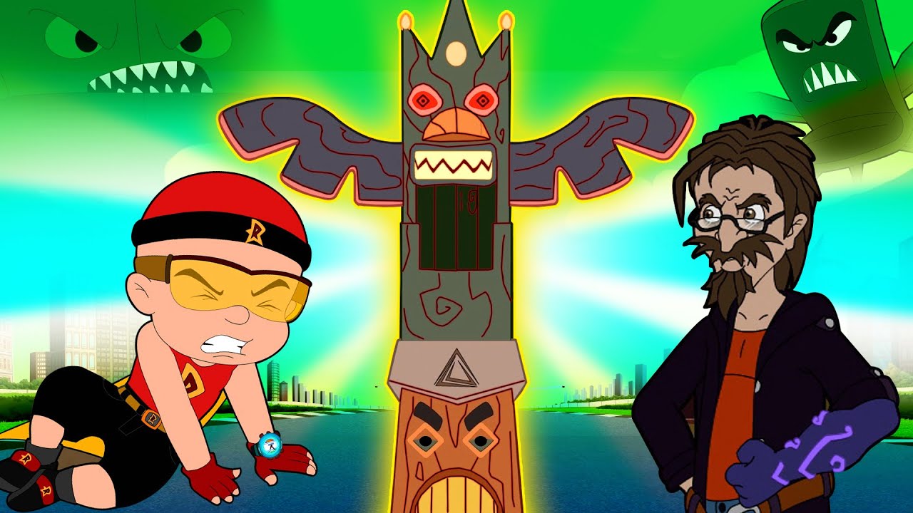 Mighty Raju - Scary Chair Monster | Karati's Invention | Cartoons for Kids