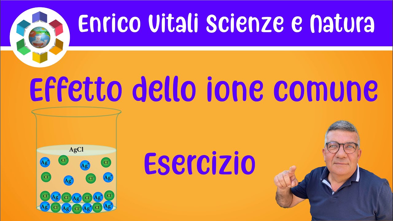 Prodotto di solubilità. Effetto dello ione comune.