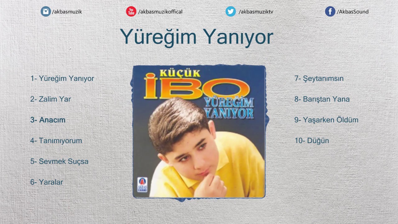 K&uuml;&ccedil;&uuml;k İbo - Anacım (Offical Video)