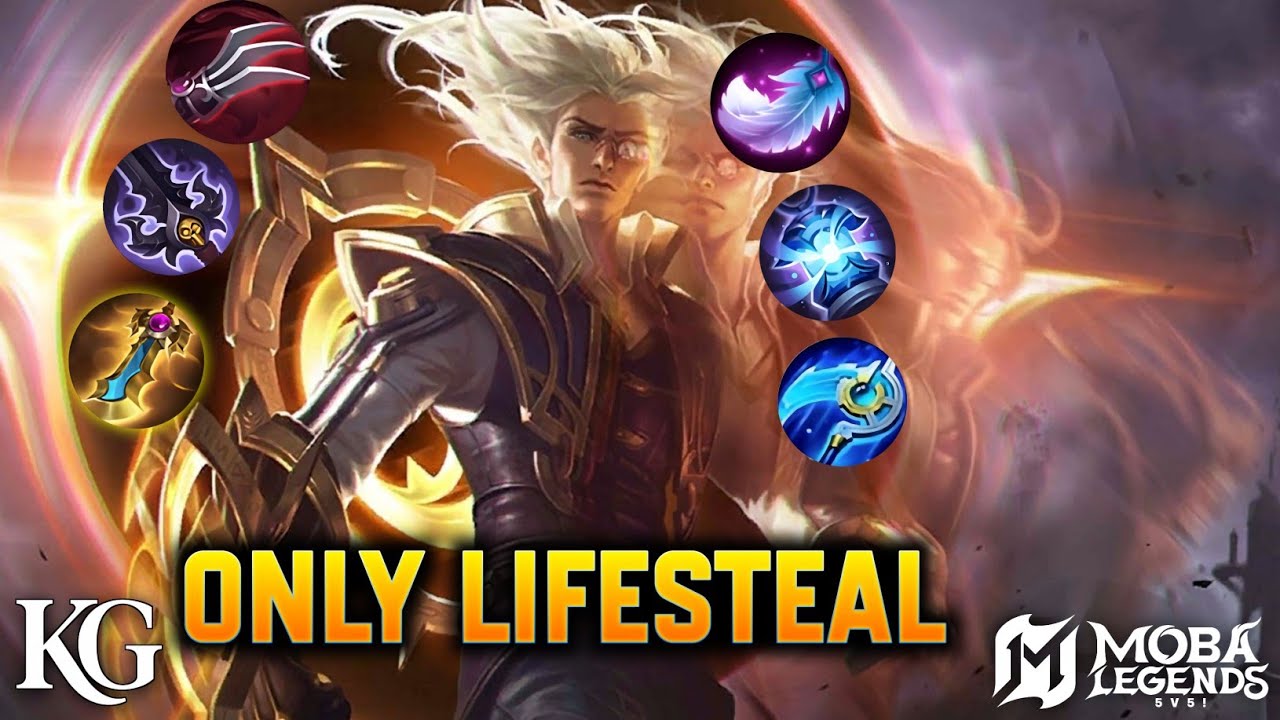 ONLY LIFESTEAL ITEMS CHALLENGE! UNKILLABLE? | Moba Legends
