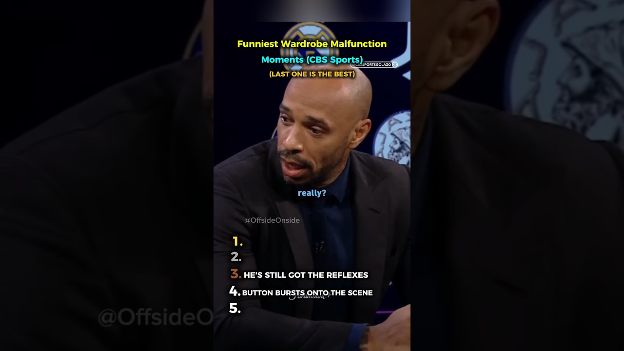 Funniest Wardrobe Malfunction Moments (CBS Sports)