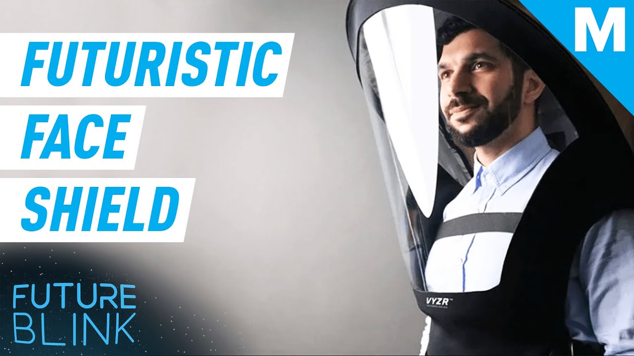 Upgrade Your Face Mask To This Futuristic Face Shield | Future Blink
