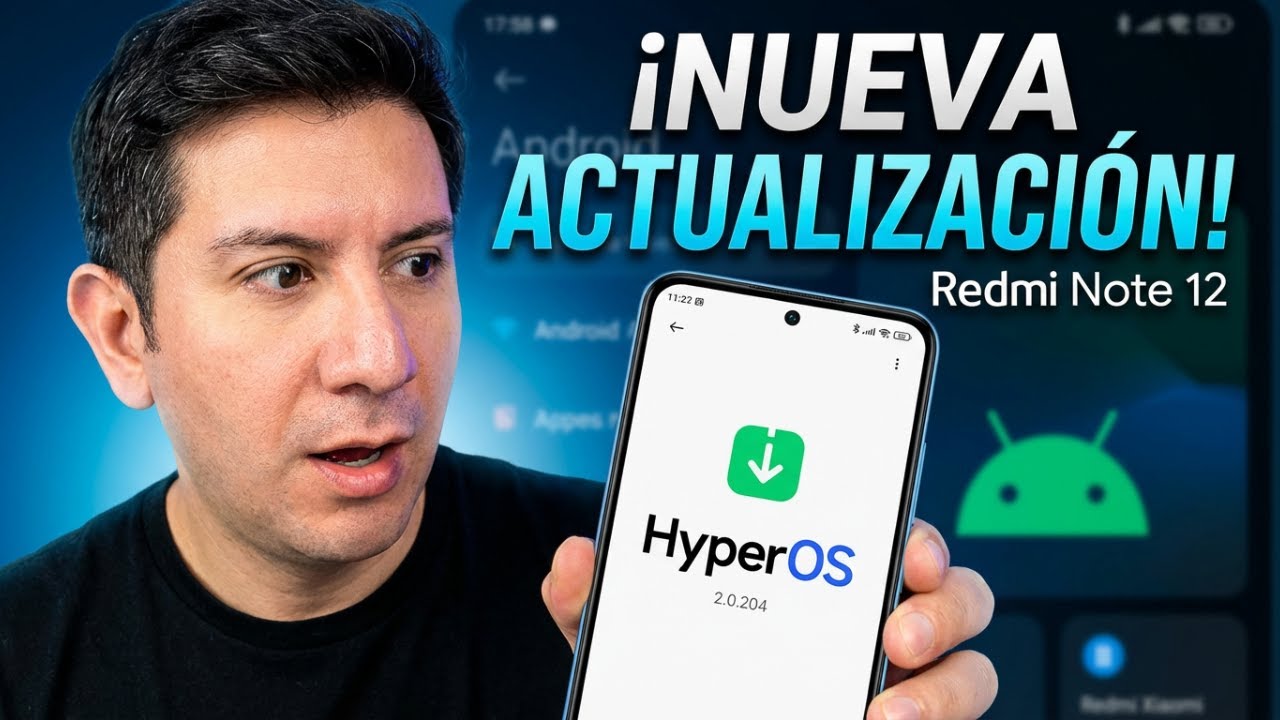 Nueva actualización HyperOS para Redmi Note 12 🔥 Parche diciembre 2025