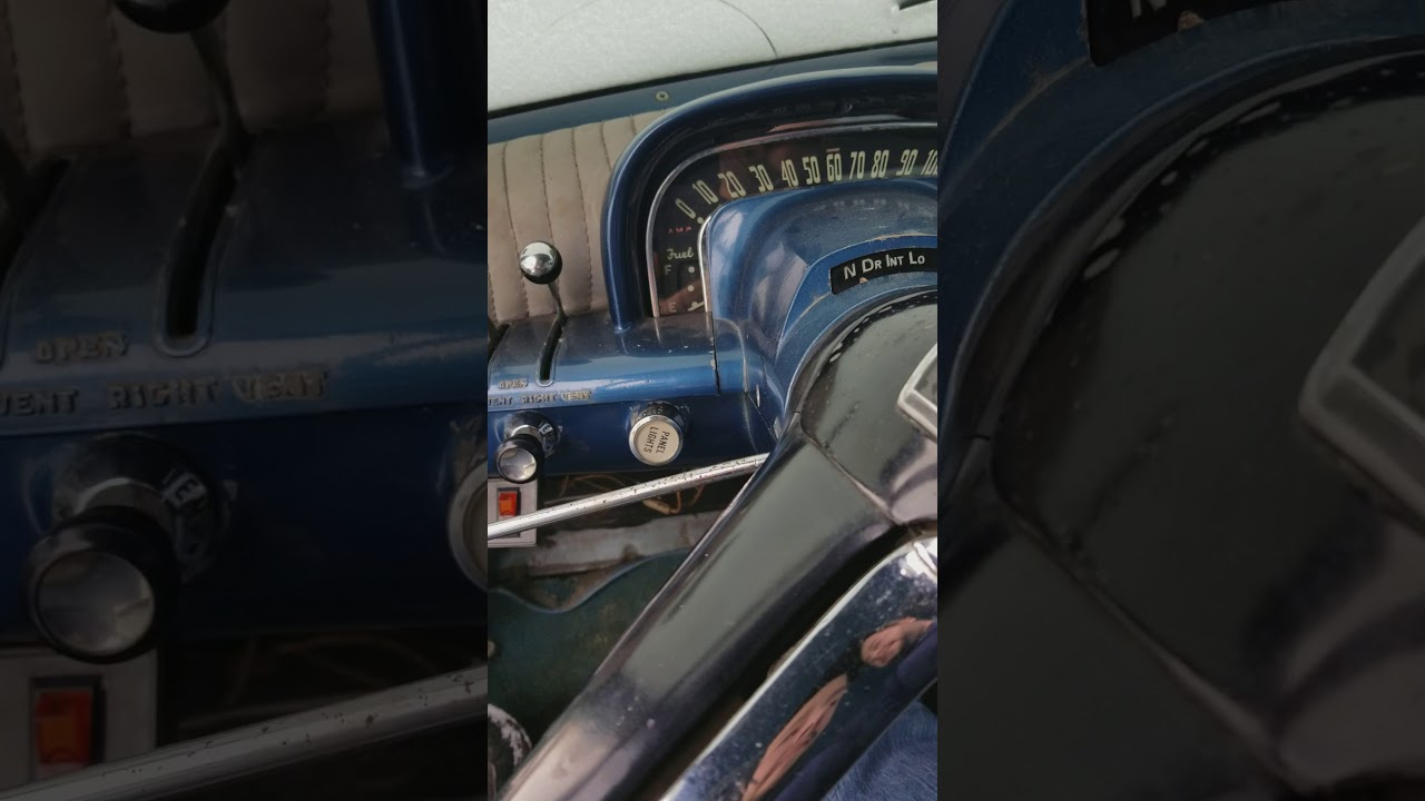 Cold start. 1954 Kaiser Manhattan