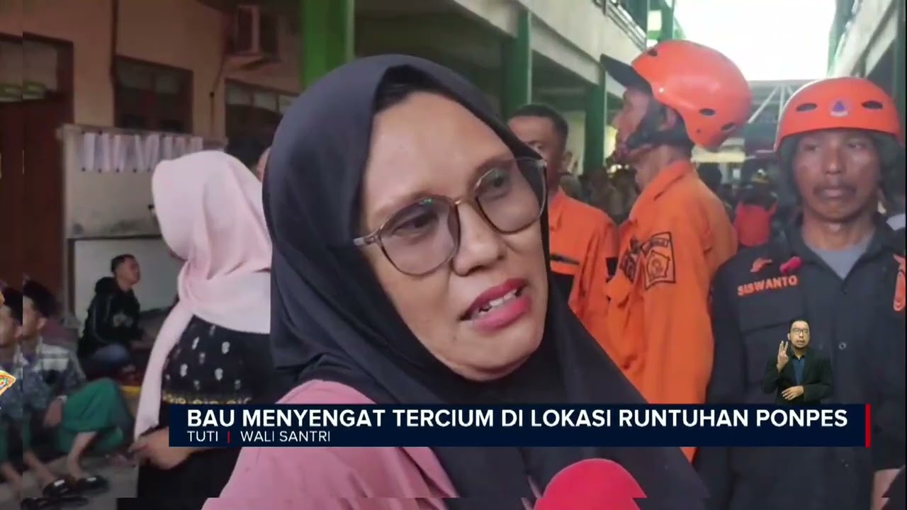 Bau Menyengat Mulai Tercium di Sekitar Reruntuhan Ponpes Al-Khoziny #Beritasatu
