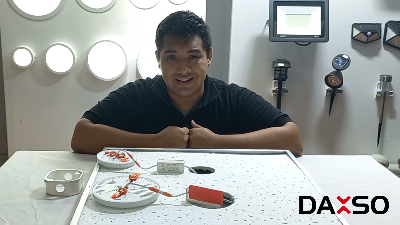 PANEL LED AJUSTABLE TORTA ( UNBOXING)