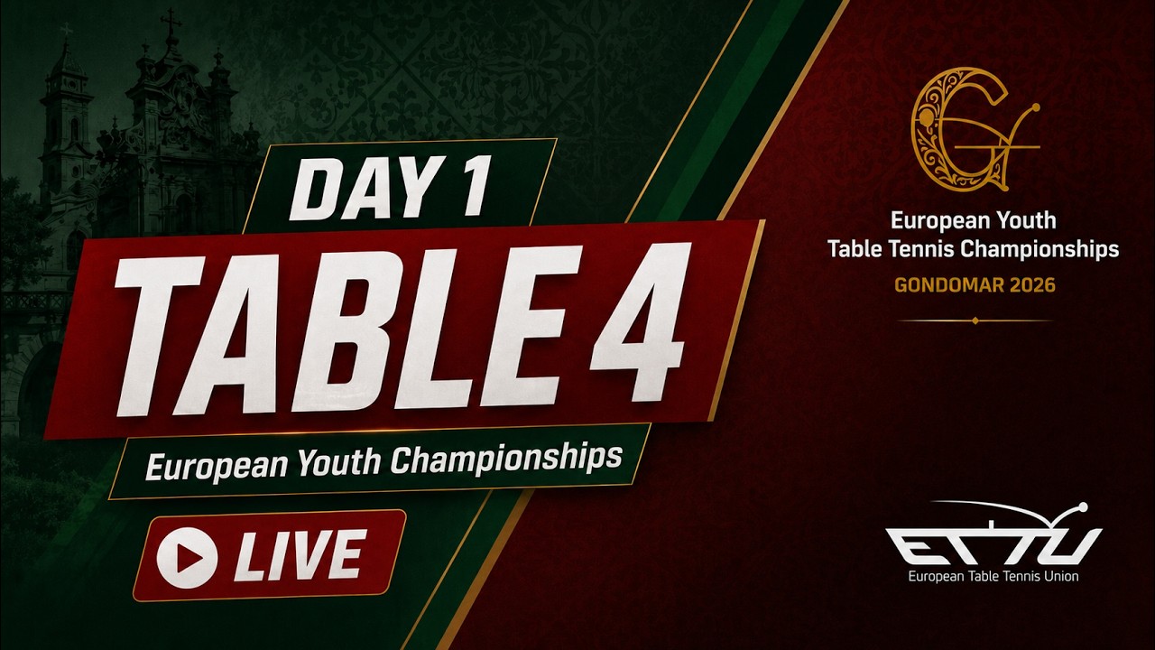 European Youth Championships 2026 | Day 1 | Table 4 | Session One