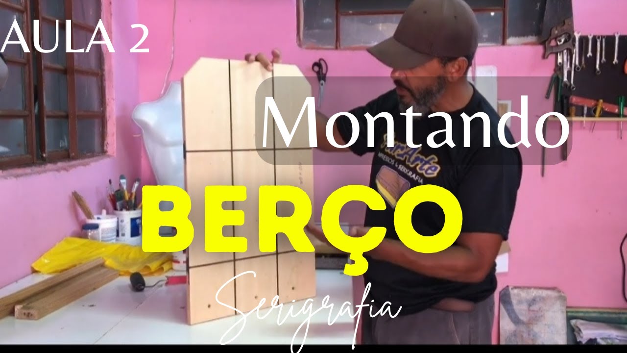 Aula 02 : Montando o berço para serigrafia.