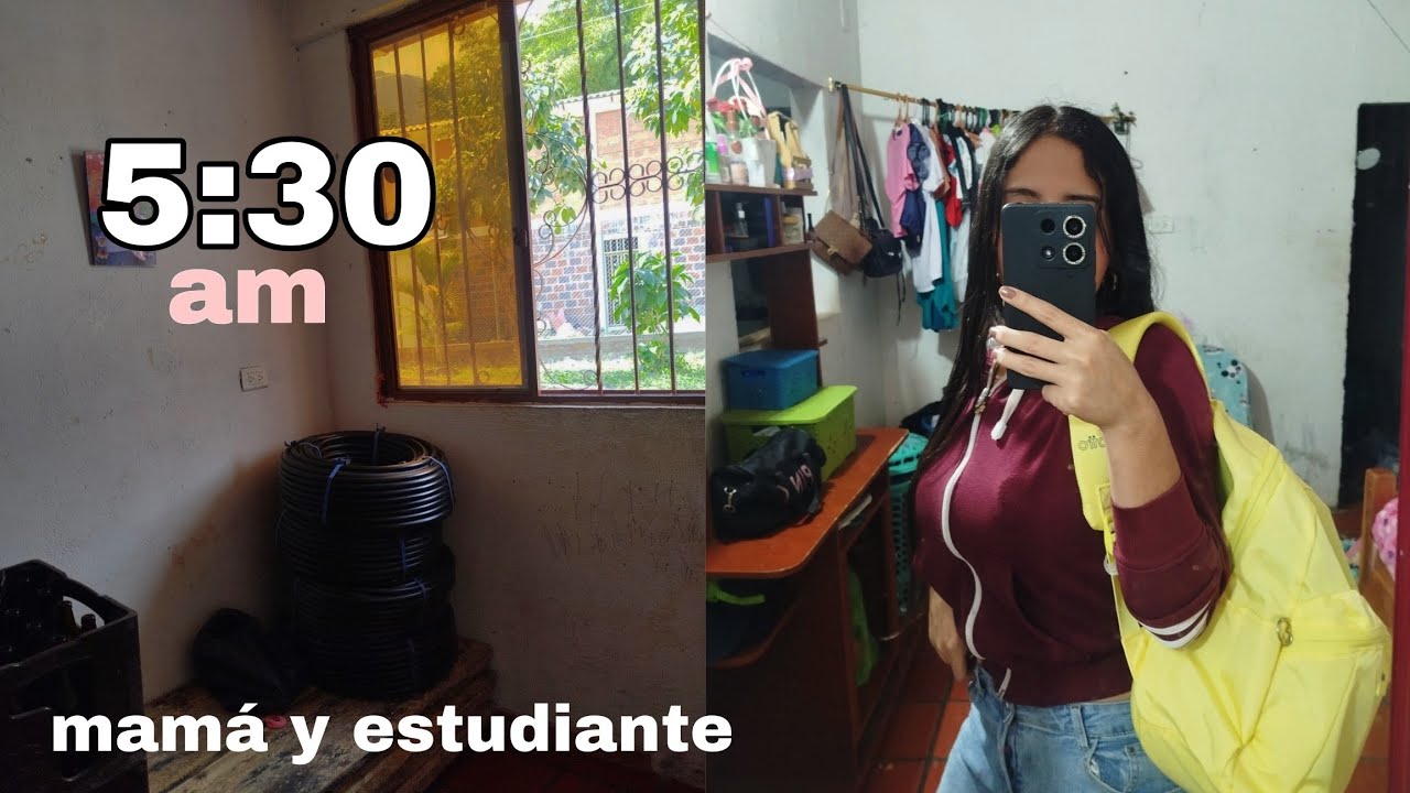 5:30 a.m⏰. | Un día real como mamá y estudiante☀️