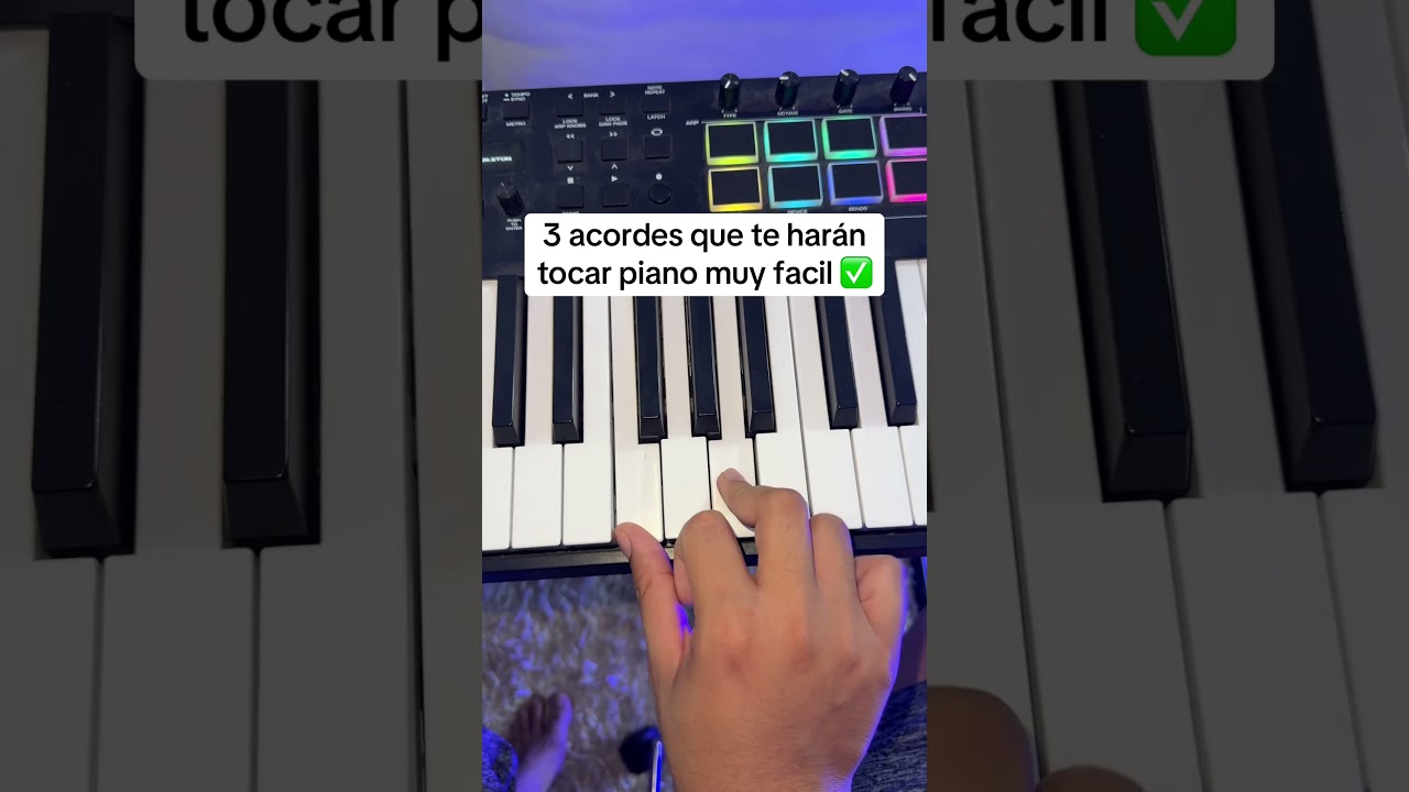 3 acordes que te har&aacute;n tocar piano muy f&aacute;cil ✅