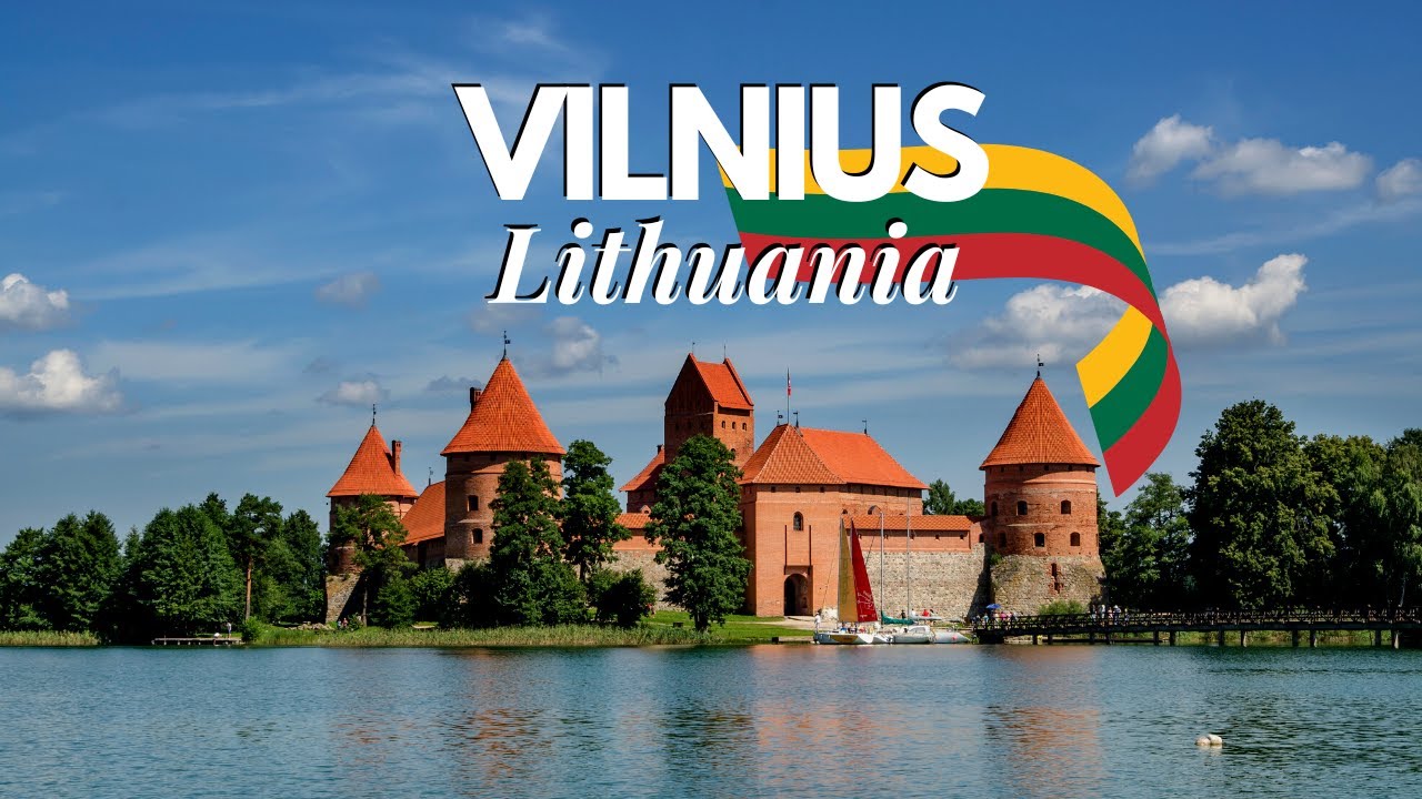 Stunning aerial footage of Vilnius, Lithuania (The G-spot of Europe)