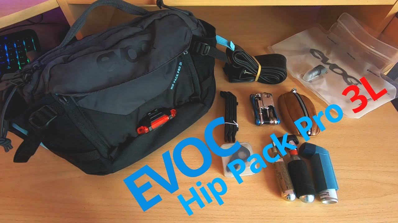 Banane EVOC Hip Pack Pro 3L ceinture hydro