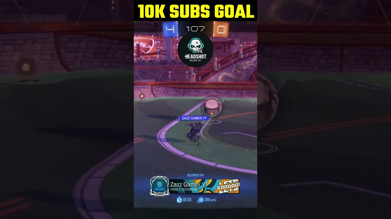 he hit the wall - Rocket League 