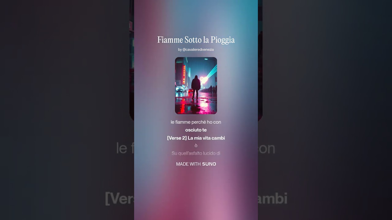 Fiamme Sotto la Pioggia