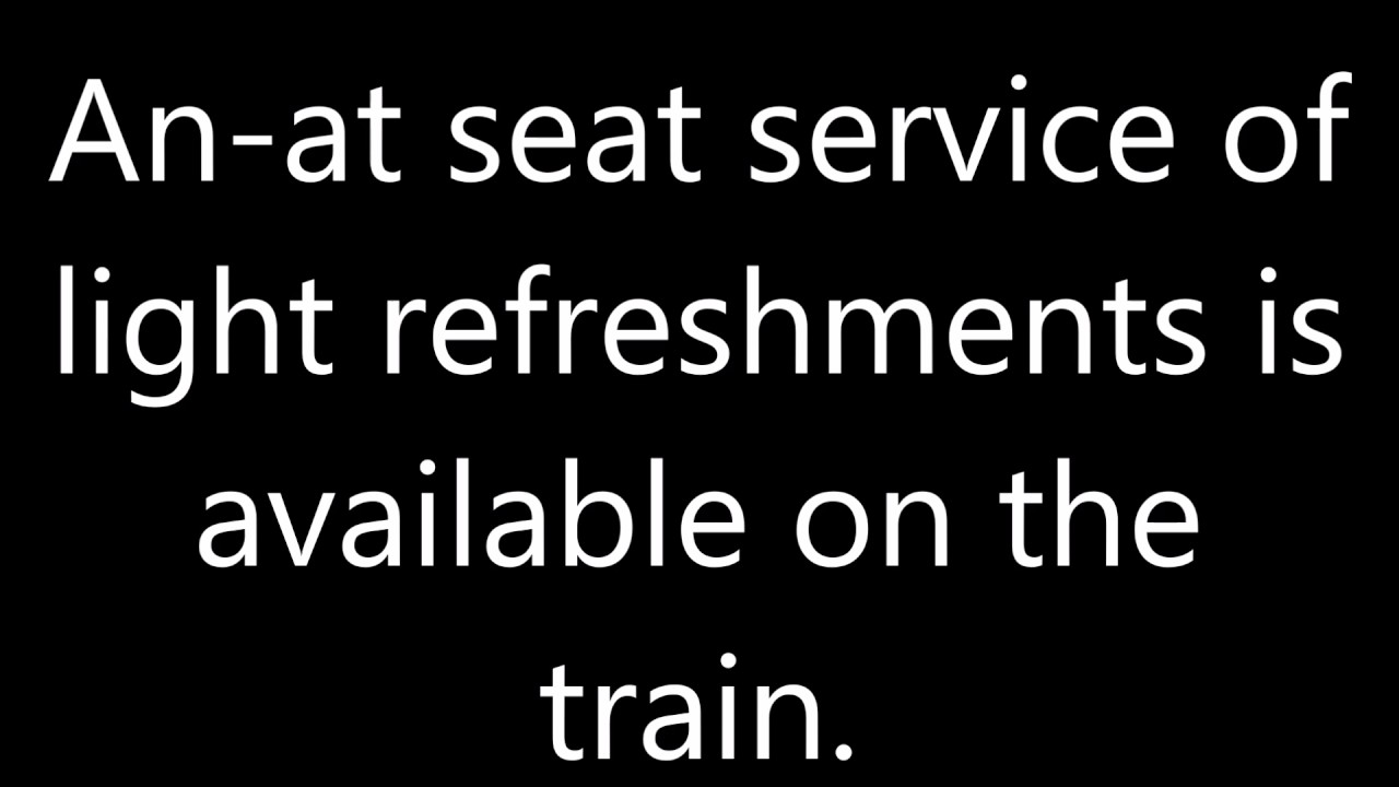 Sheffield Station announcements part 2