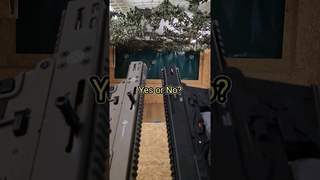 Can You Akimbo Submachine Guns? #shorts #airsoft #airsoftreview #airaoftvideo #guns #fun #weapons