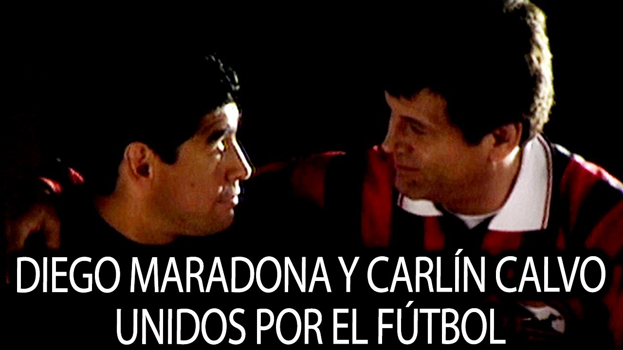 Así queremos recordar a Diego Maradona junto a Carlín Calvo en una emotiva escena de RRDT