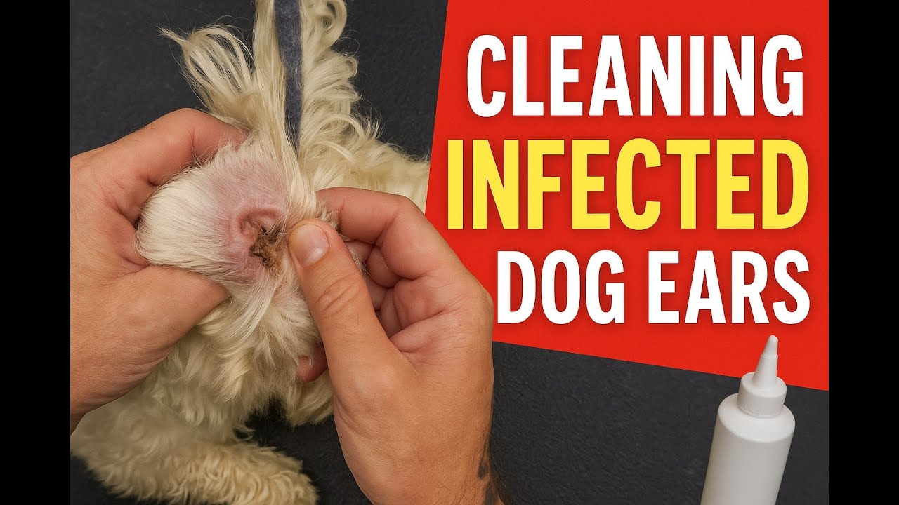 Cleaning Infected Dog Ears ASMR ✨ DoggieStylesPOV 