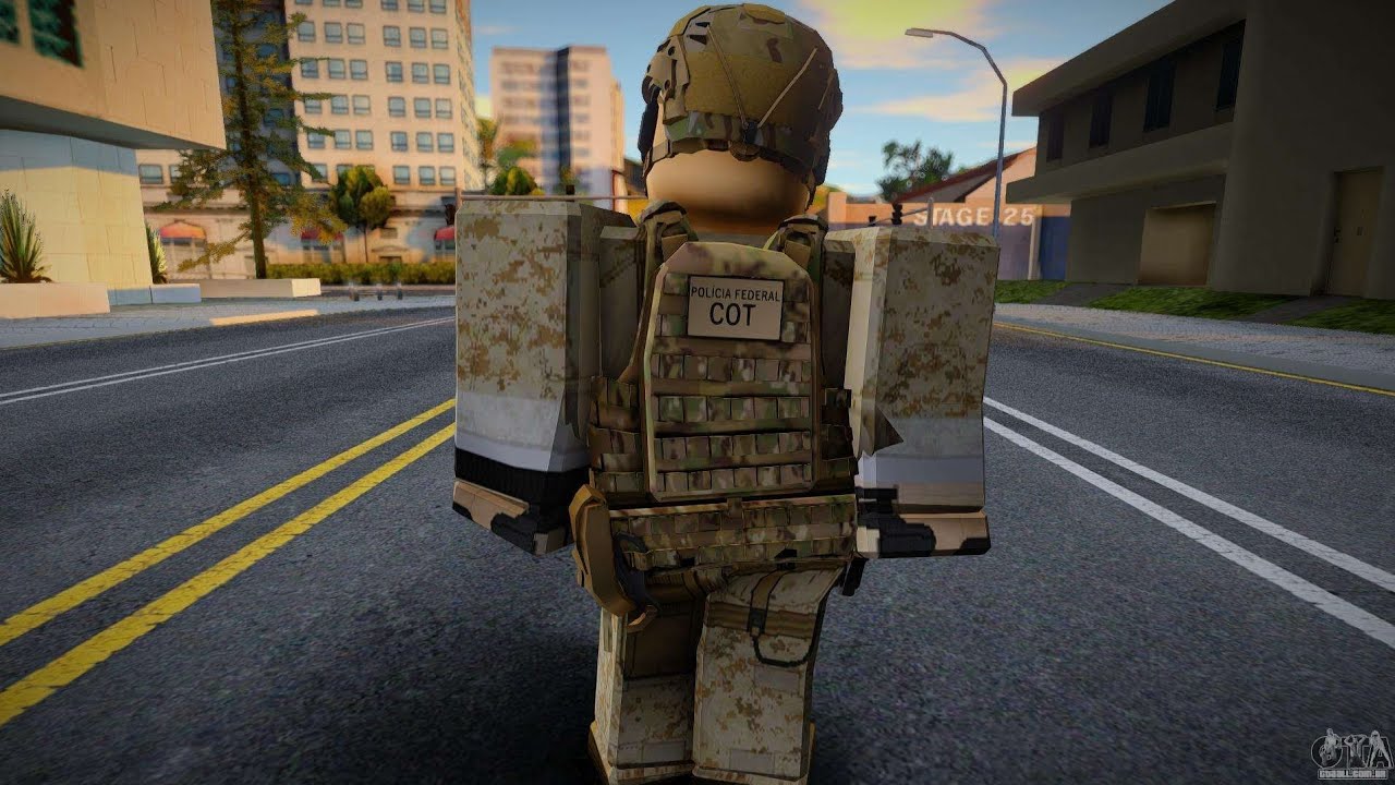 Rp de polícia federal com helicóptero 