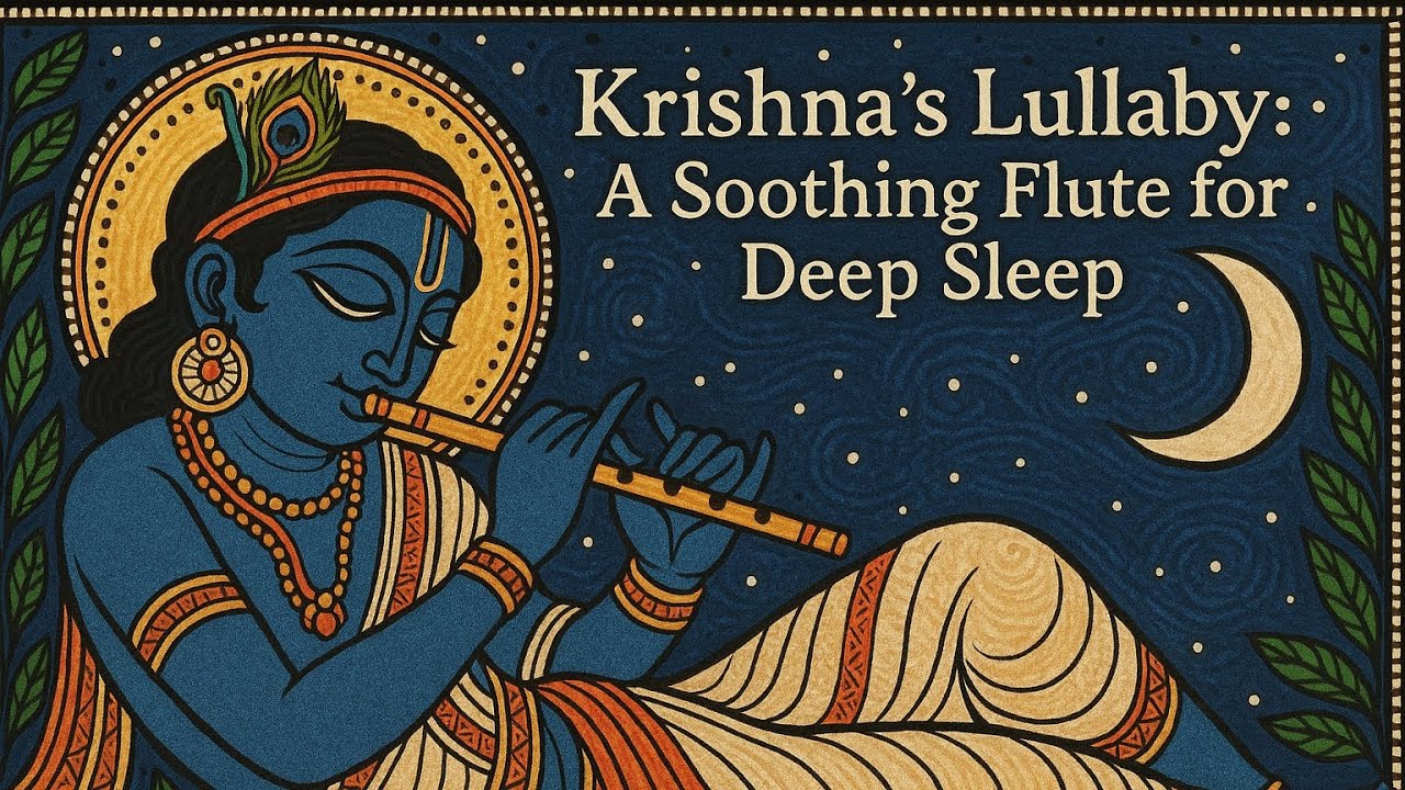 Calm Your Mind with Krishna's Flute | Relaxing Bansuri Music for Insomnia 
