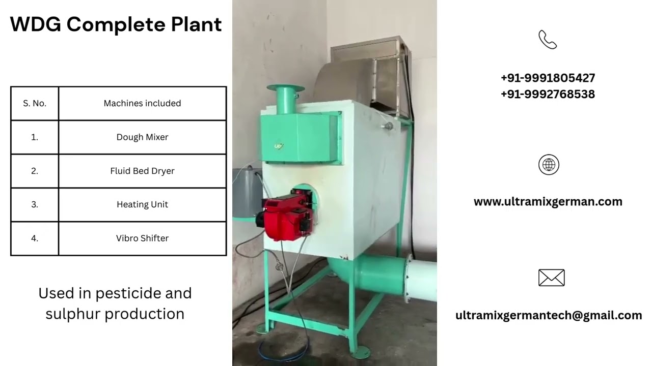 WDG Complete Plant | Ultramix German Tech
