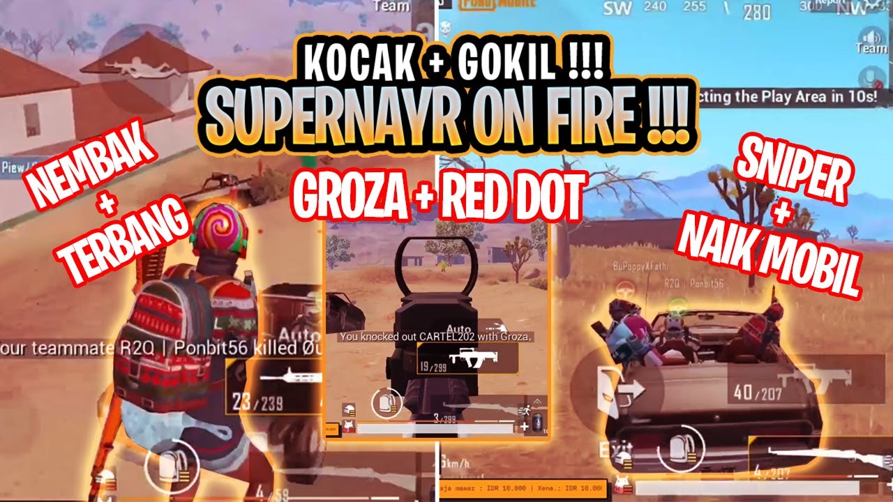 GOKIL + KOCAK !!! NEMU SETTINGAN PAS LANGSUNG ON FIRE DI MIRAMAR !!! | Ryan Prakasha