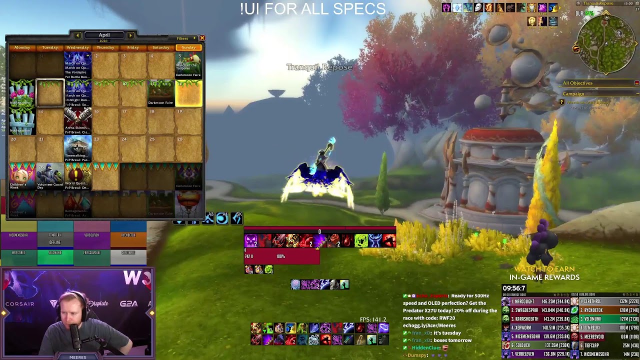 Meeres RWF DAY 21 Mythic Day 14 | !UI Echo