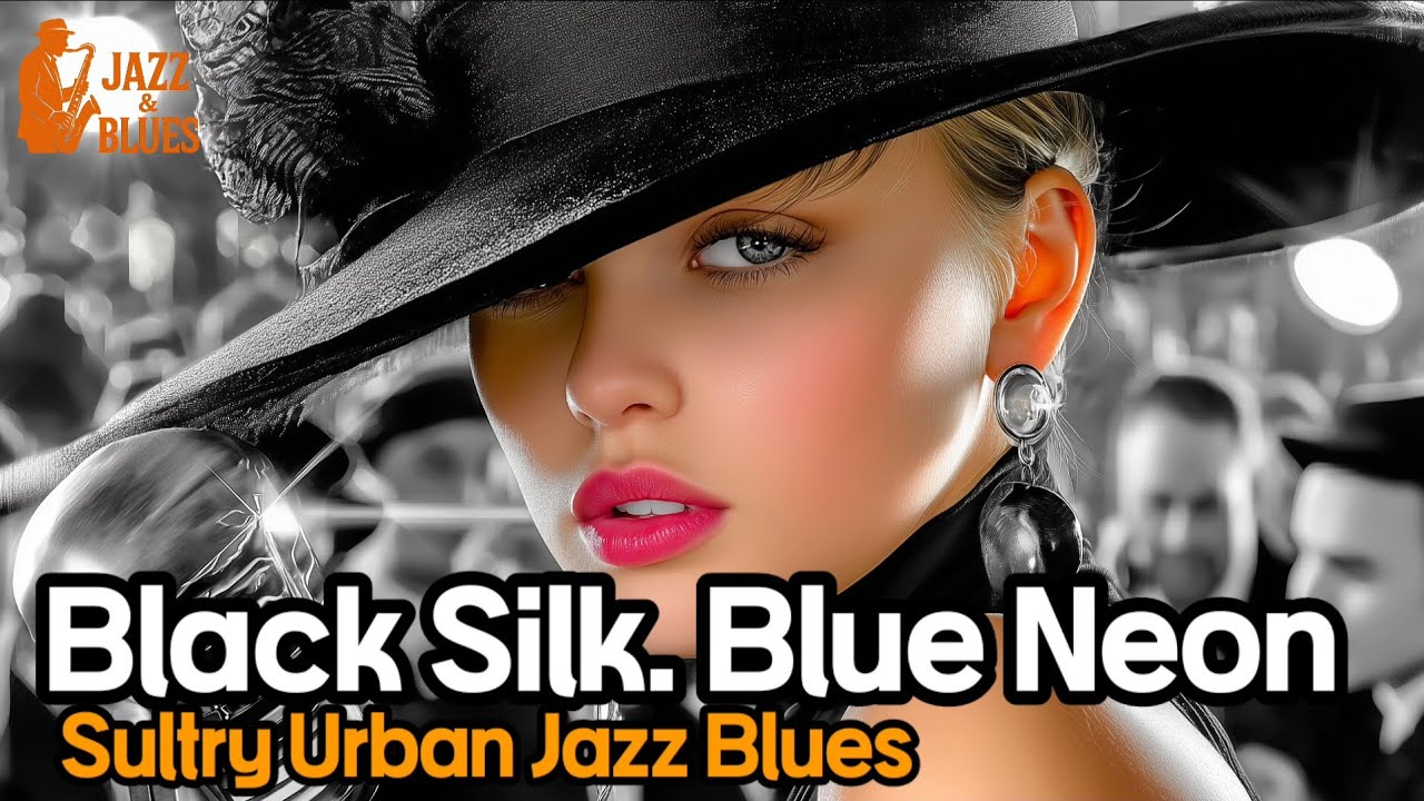 The Woman in the Black Silk Dress | Urban Jazz Blues | Sultry Saxophone Night Vibes (New Orleans)