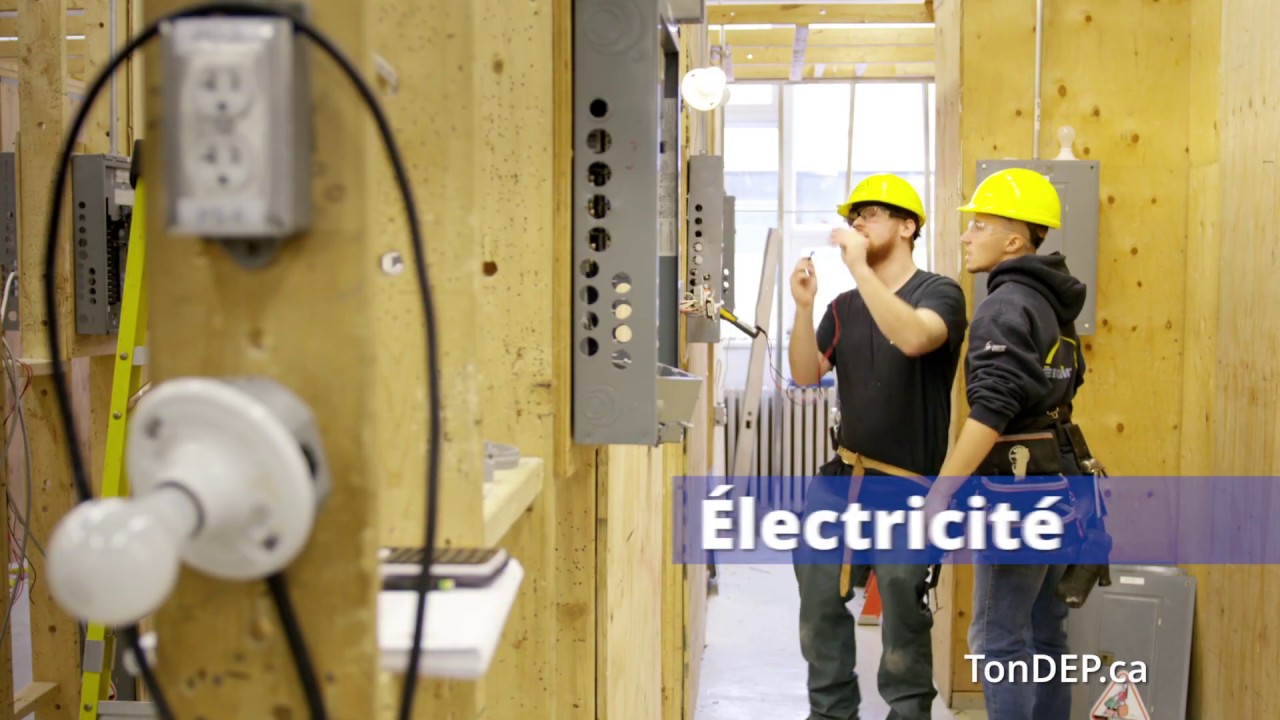 &Eacute;lectricit&eacute; une formation de 18 mois - EMOICQ, L'&Eacute;cole de construction