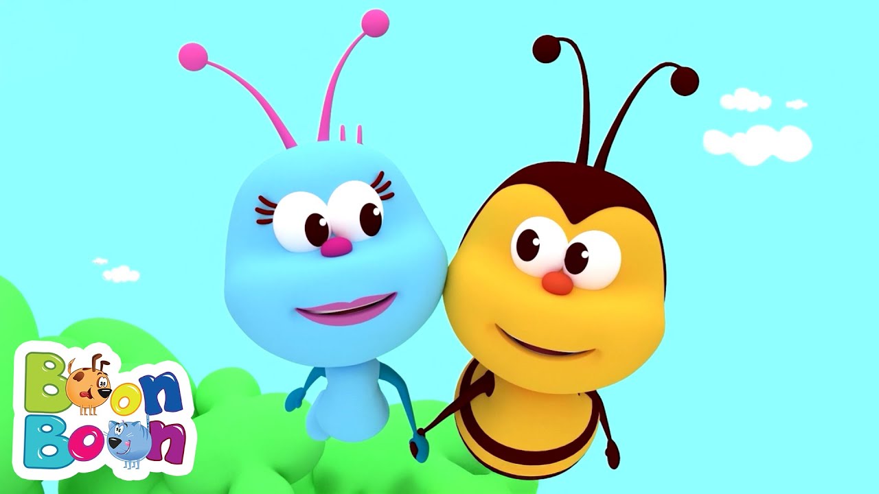 Fluturașul Zburător 🦋 Cântece Vesele și Educative pentru Copii | BoonBoon Muzică pentru Grădiniță