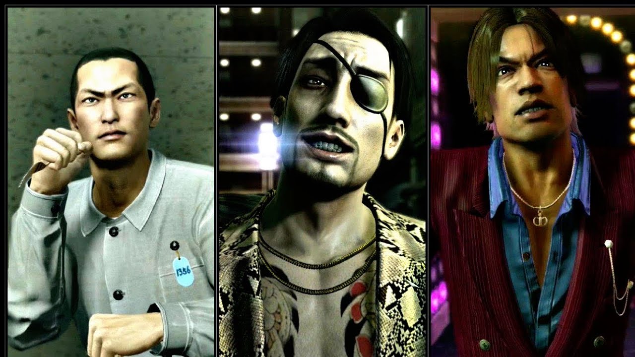 Yakuza Kiwami - Inmate 1356, Majima 1, Yuya (Hard, No Damage x3, No EQ)