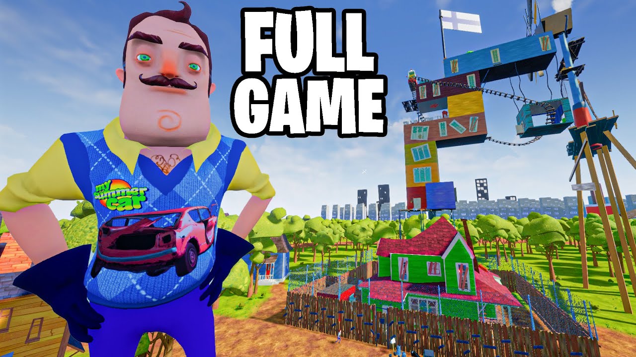 Hello Neighbor - Suomi Neighbor (FULL WALKTHROUGH)